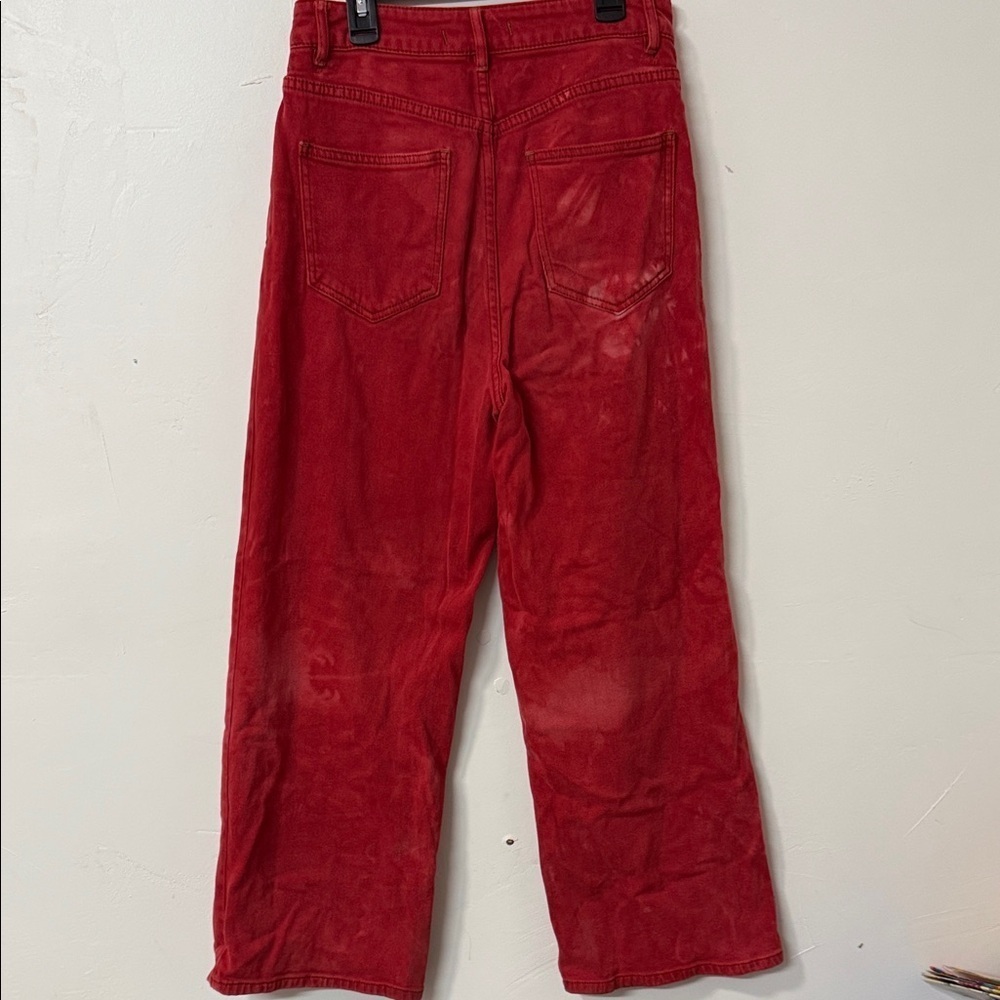 Free People Scarlet red jeans - Picture 4 of 4